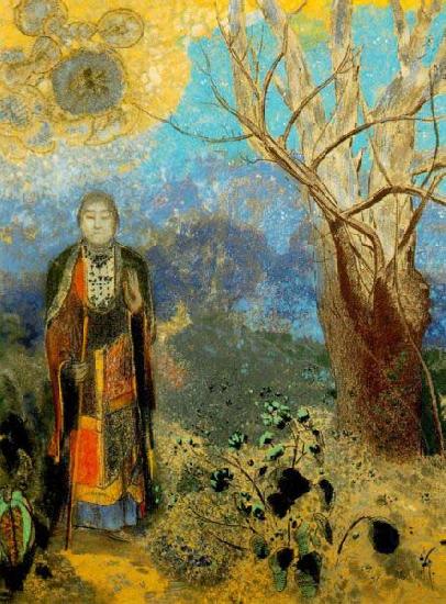 The Buddha,, Odilon Redon